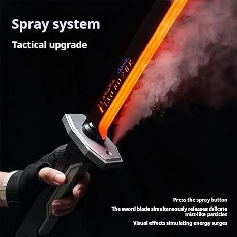 Multicolor LED Light Toy - Spark Sword with Sound & Fog Effects